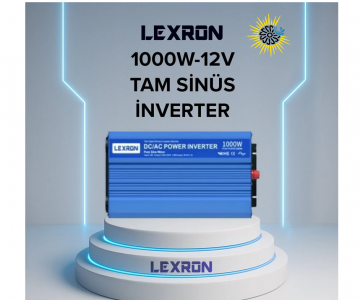 	1000W-12V TAM SİNÜS İNVERTER