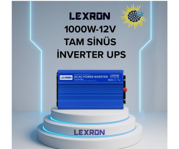 1000W-12V TAM SİNÜS İNVERTER (UPS)
