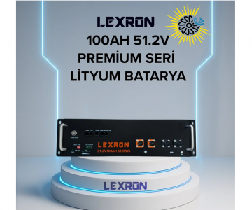 100AH 51.2V LİTYUM AKÜ (KASET TİPİ)