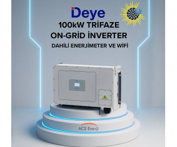 100KW ON-GRİD TRİFAZE İNVERTER