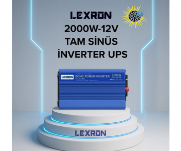 2000W-12V TAM SİNÜS İNVERTER (UPS)