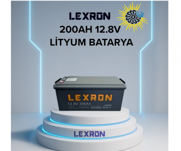 200AH 12.8V LİTYUM AKÜ