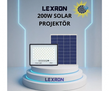 200W SOLAR PROJEKTÖR