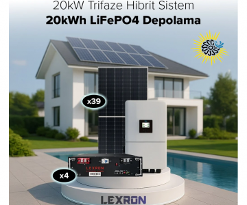 20KW TRİFAZE HİBRİT SİSTEM 1