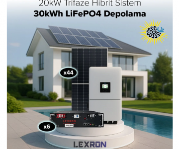 20KW TRİFAZE HİBRİT SİSTEM 2