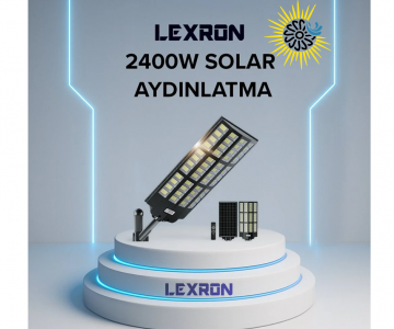 2400W SOLAR AYDINLATMA