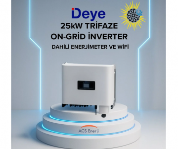 25KW ON-GRİD TRİFAZE İNVERTER