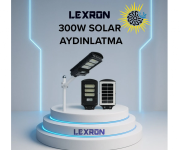 300W SOLAR AYDINLATMA