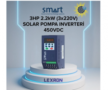 3HP 2.2kW (3x220V) SOLAR POMPA INVERTERİ
