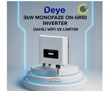 3KW ON-GRİD MONOFAZE İNVERTER