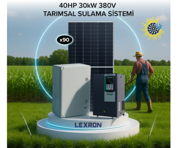 40HP DALGIÇ POMPA - TARIMSAL SULAMA SİSTEMİ