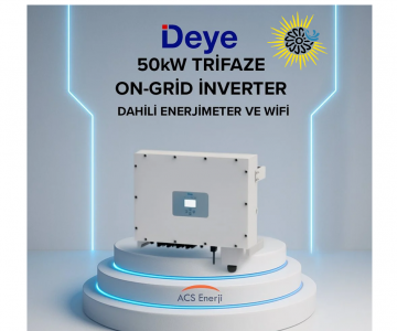 50KW ON-GRİD TRİFAZE İNVERTER