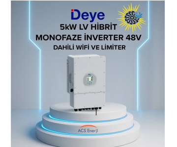 5KW HİBRİT MONOFAZE İNVERTER