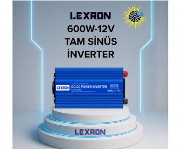 600W-12V TAM SİNÜS İNVERTER