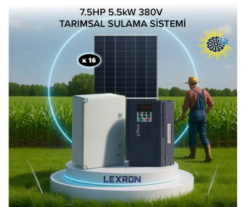 7,5HP DALGIÇ POMPA - TARIMSAL SULAMA SİSTEMİ