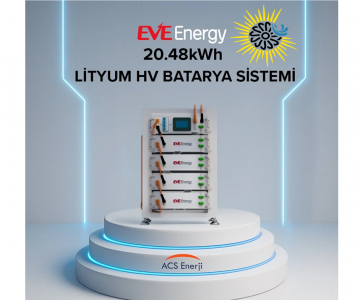 EVE 20.48kWh HV (YÜKSEK VOLTAJ) BATARYA SİSTEMİ