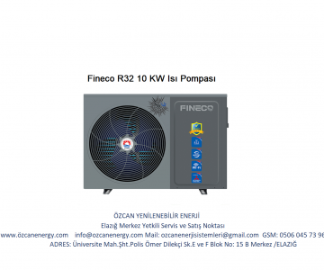 Fineco R32 10 KW Isı Pompası
