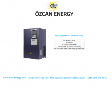 100HP SOLAR POMPA INVERTER (YENİ NESİL)