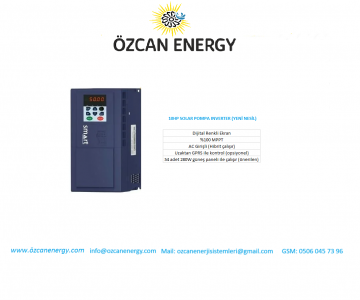 10HP SOLAR POMPA INVERTER (YENİ NESİL)