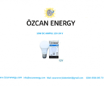 10W DC AMPUL 12V 10 ADET
