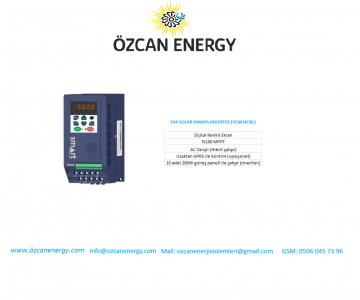 2HP SOLAR POMPA INVERTER (YENİ NESİL)