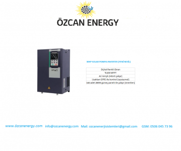 30HP SOLAR POMPA INVERTER (YENİ NESİL)