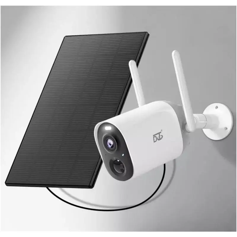 DCT CG7-S3A 2MP 3.3MM LENS IR LED / FULL COLOR DAHİLİ PİL ÇİFT YÖNLÜ KONUŞMA IP65 SOLAR PANEL WIFI KAMERA (VICO HOME)