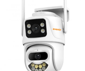 Avenir AV-S306 6MP 2 Kameralı Speed Dome Wifi Ptz Kamera Onvif iCSee App